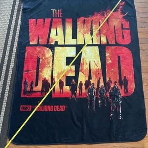 walking dead blanket